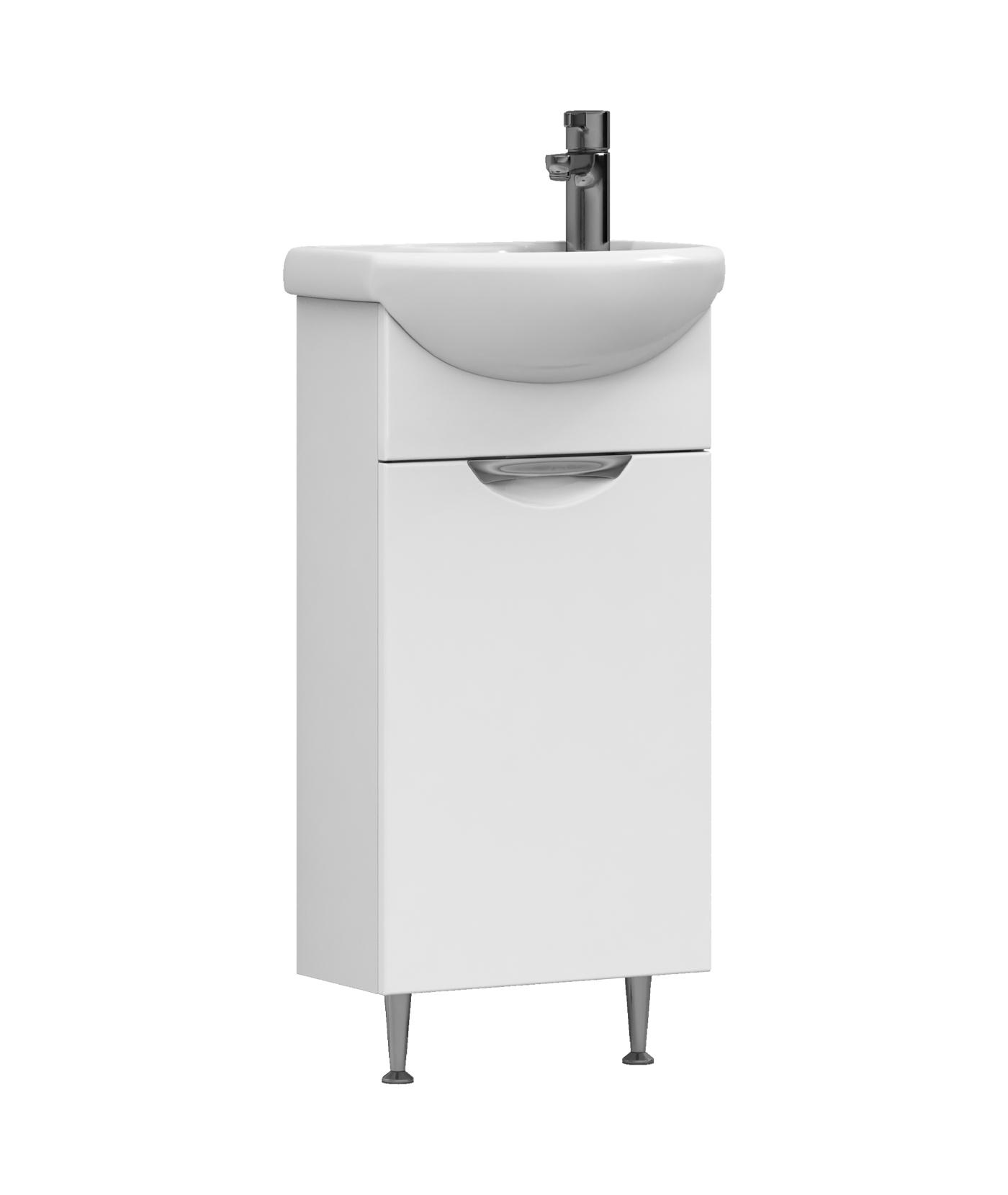 Напольная тумба для ванной с раковиной Callao 40см (Азов ...