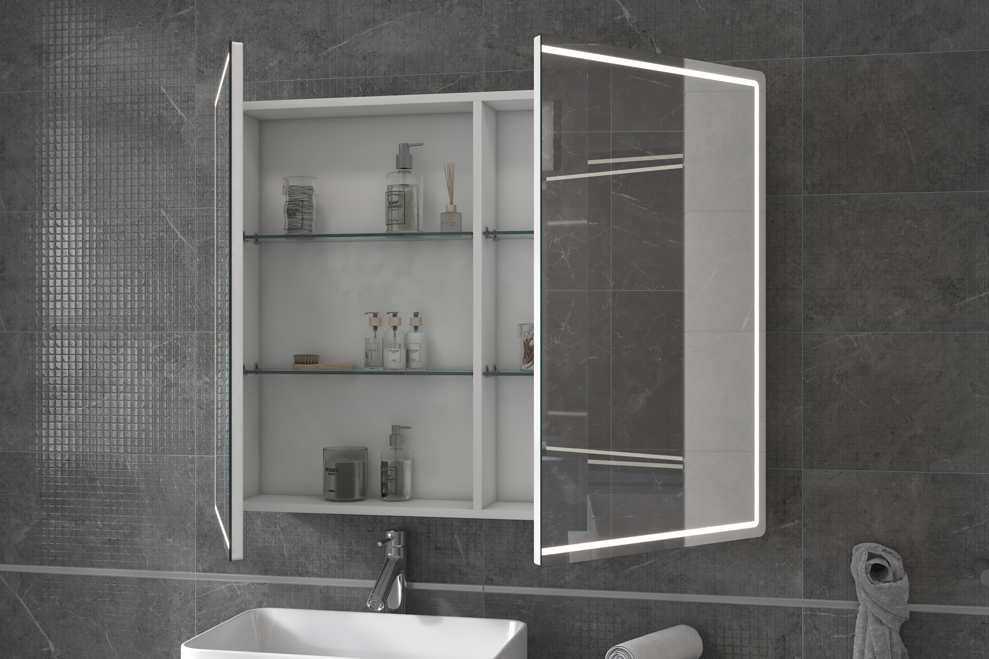 Преимущества зеркального шкафа для ванной комнаты. — VIGO