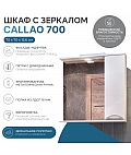 Шкаф навесной с зеркалом Callao 700 (правый) со спотом