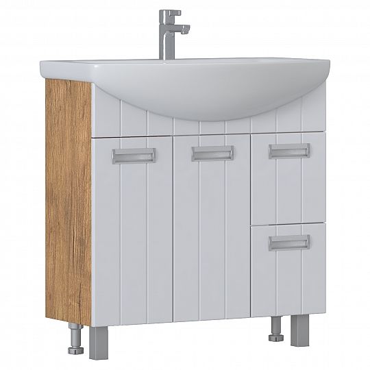 Тумба под раковину Diana 800-2-2 (Балтика) дуб золотой