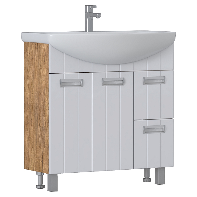 Тумба под раковину Diana 800-2-2 (Балтика) дуб золотой