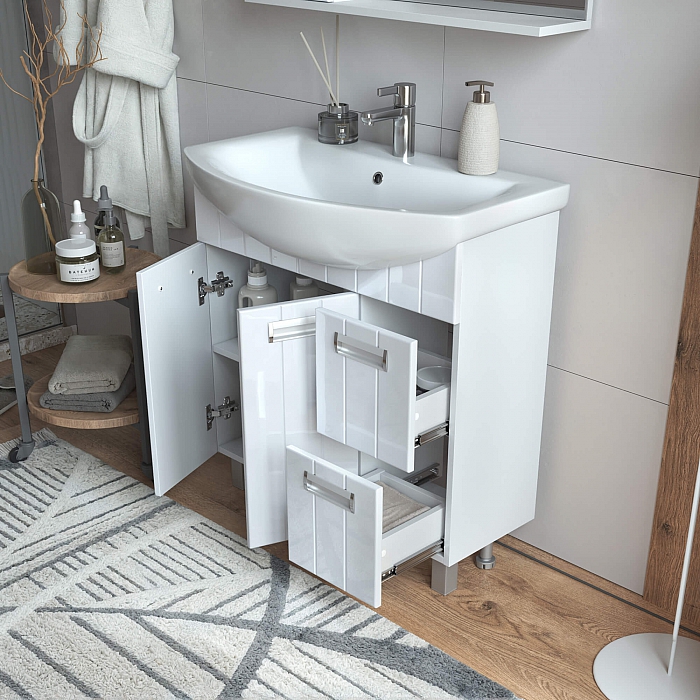 Тумба под раковину Диана 800-2-2 (Балтика)