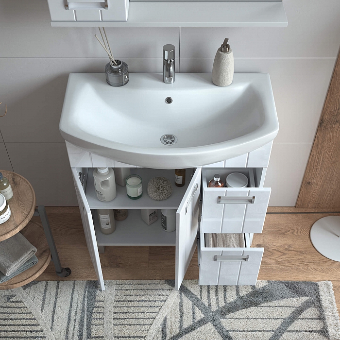 Тумба под раковину Диана 800-2-2 (Балтика)