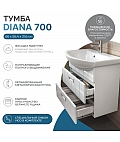 Тумба Diana 2-700 подвесная (под ум Балтика)