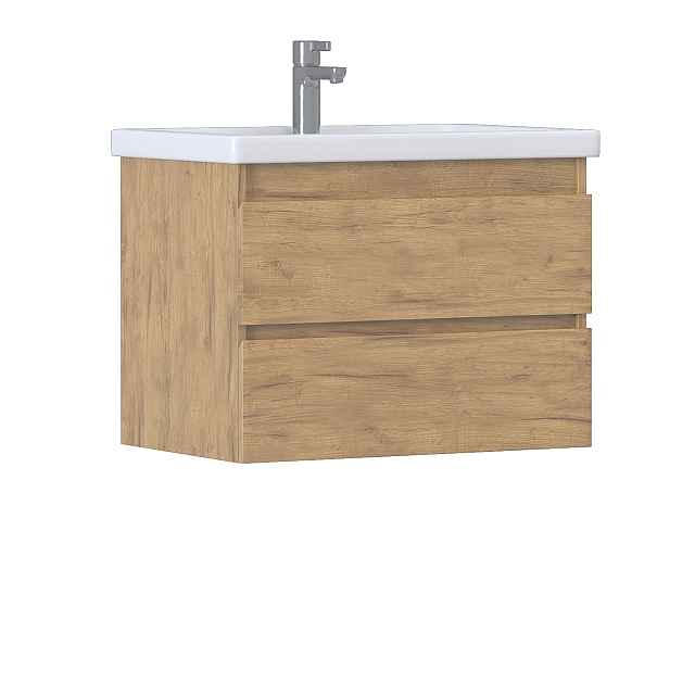 Тумба под раковину Fusta 700-0-2 (Фостер) навесная дуб золотой