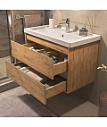 Тумба под раковину Fusta 800-0-2 (Фостер) навесная дуб золотой