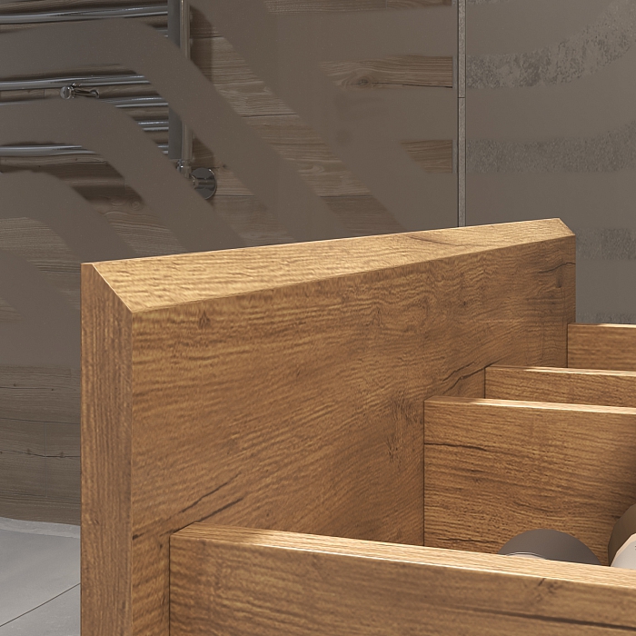 Тумба под раковину Fusta 800-0-2 (Фостер) навесная дуб золотой