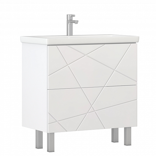 Тумба под раковину Геометрия 800-0-2 (Como)