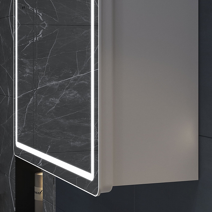 Шкаф навесной Geometry Classic 500 с зеркалом