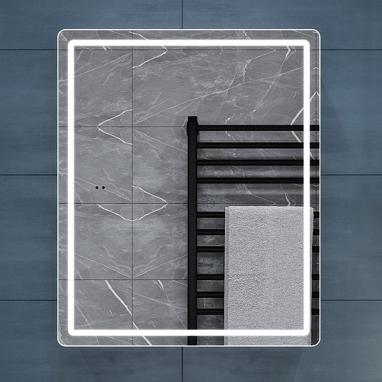 Шкаф навесной Geometry Comfort 500 с зеркалом