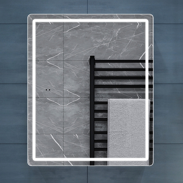 Шкаф навесной Geometry Comfort 500 с зеркалом