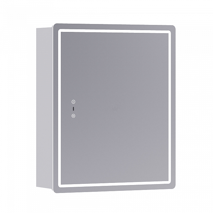 Шкаф навесной Geometry Step 500 с зеркалом