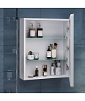 Шкаф навесной Geometry Step 500 с зеркалом