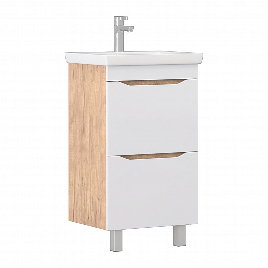 Тумба под раковину напольная/навесная Grani 500-0-2 (Como) дуб золотой