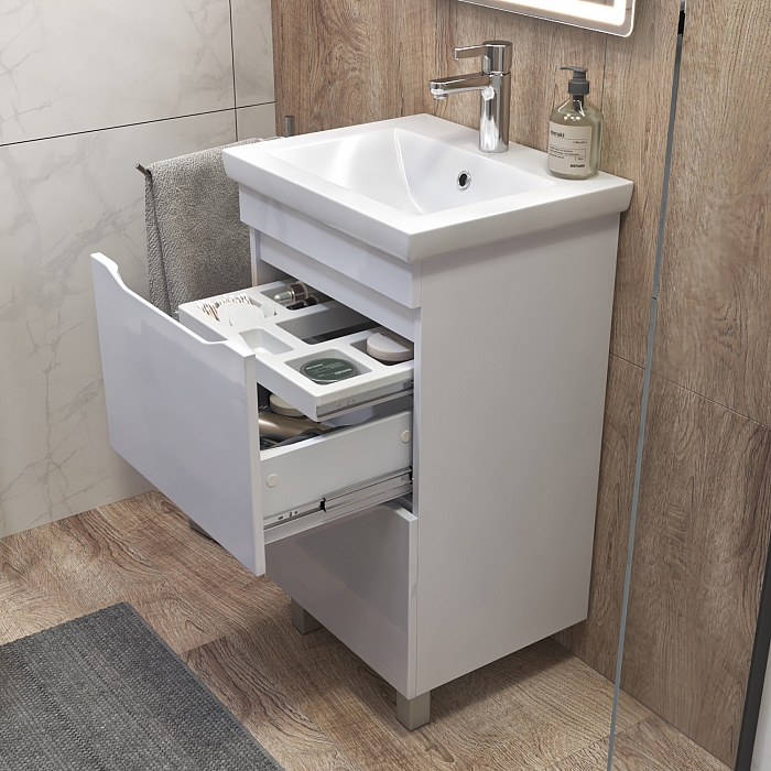 Тумба под раковину напольная/навесная Grani 500-0-2 (Como)