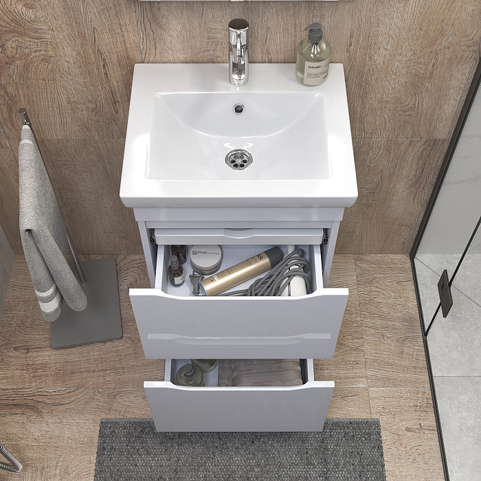 Тумба под раковину напольная/навесная Grani 500-0-2 (Como)