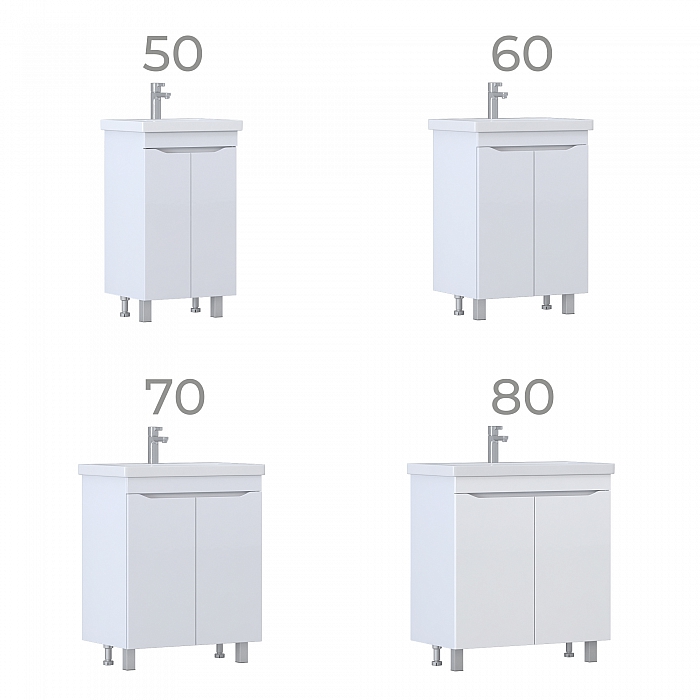 Тумба под раковину Грани 500-2-0 (Como)