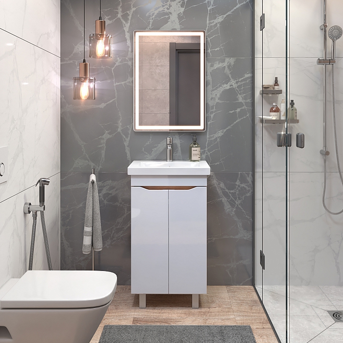 Тумба под раковину Грани 500-2-0 (Como) дуб золотой