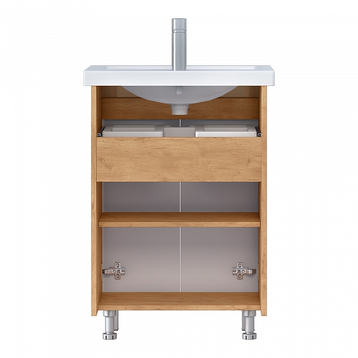 Тумба под раковину Грани 600-2-0 (Como) дуб золотой