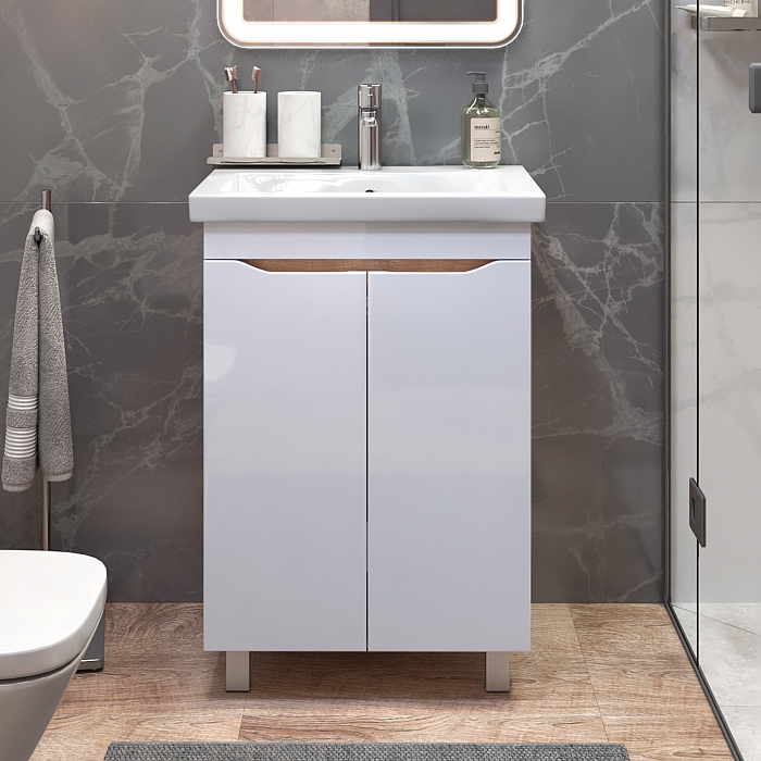 Тумба под раковину Грани 600-2-0 (Como) дуб золотой