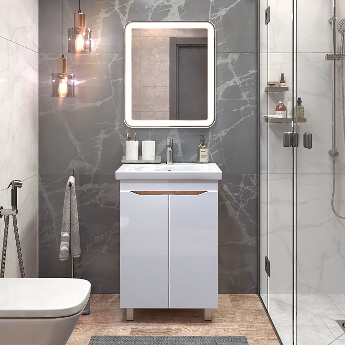 Тумба под раковину Грани 600-2-0 (Como) дуб золотой