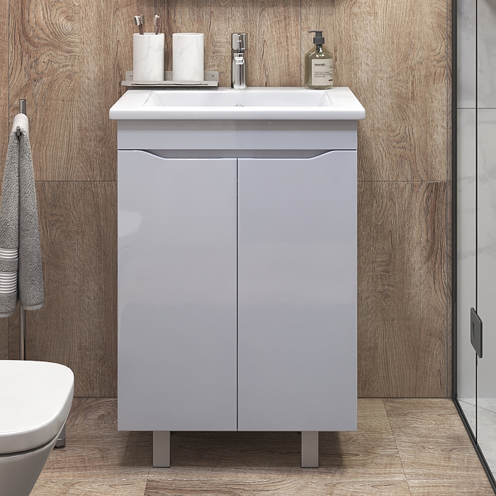 Тумба Grani 600 белая