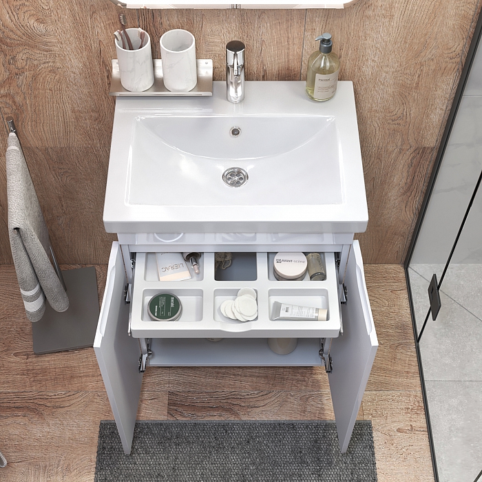 Тумба под раковину Грани 600-2-0 (Como)