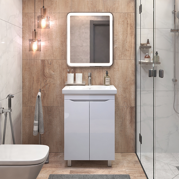 Тумба под раковину Грани 600-2-0 (Como)