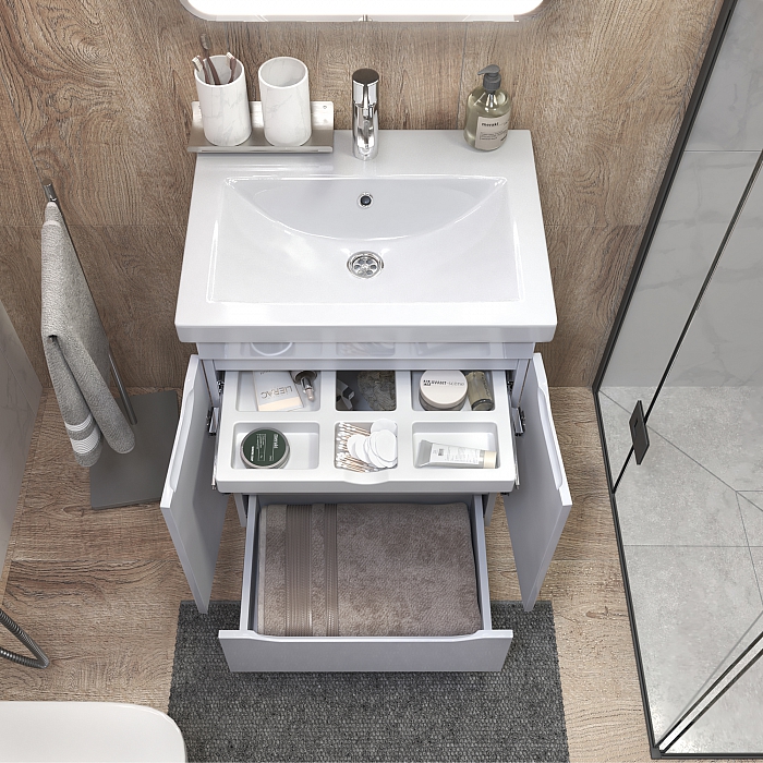 Тумба под раковину Grani 600-2-1 (Como)