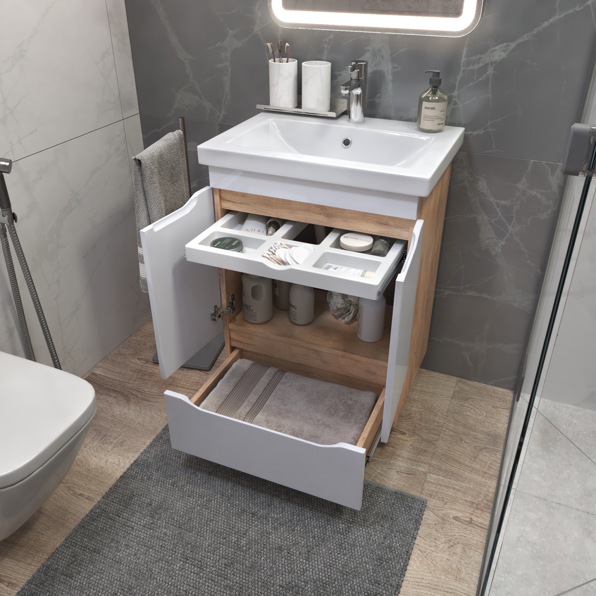 Grani 600-2-1 дуб золотой