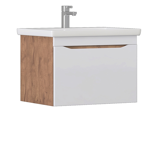 Тумба под раковину Грани 700-0-1 (Como) навесная дуб золотой