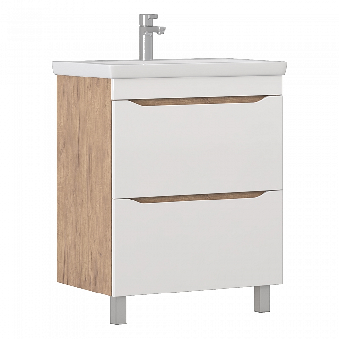 Тумба под раковину напольная/навесная Grani 700-0-2 (Como) дуб золотой