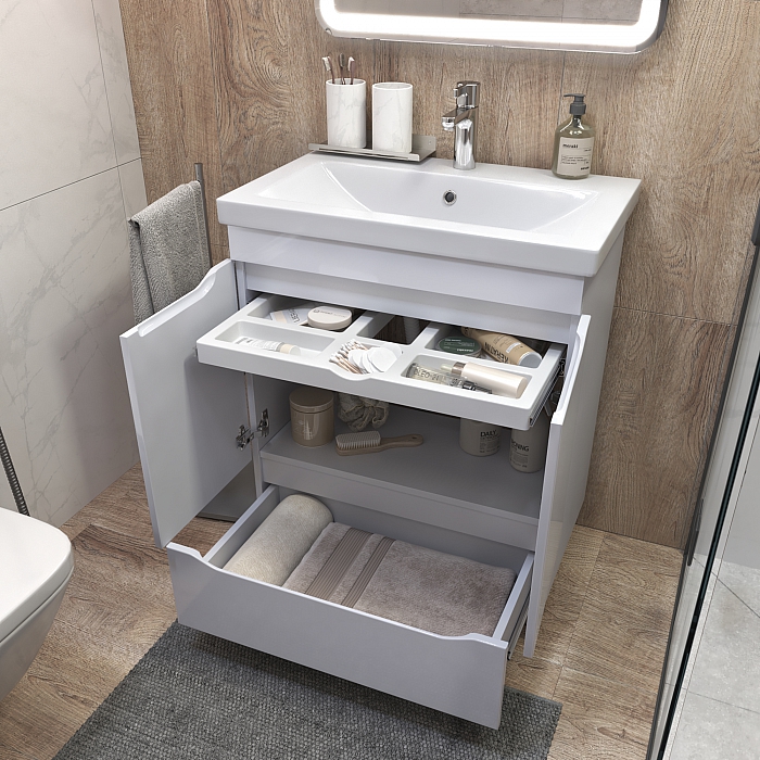 Тумба под раковину Grani 700-2-1 (Como)