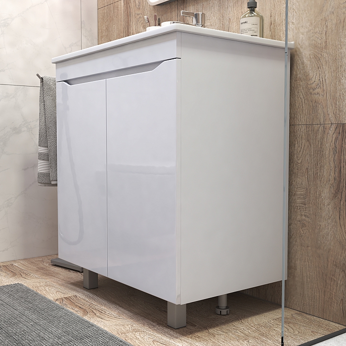 Тумба Grani 750 белая