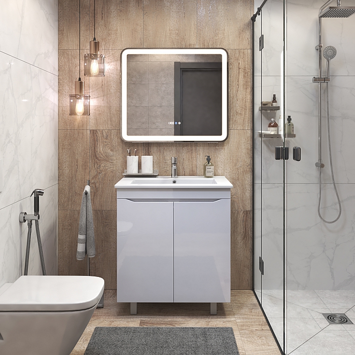 Тумба Grani 750 белая