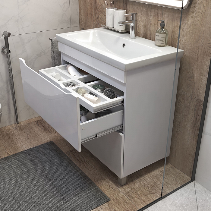 Тумба под раковину напольная/навесная Grani 800-0-2 (Como)