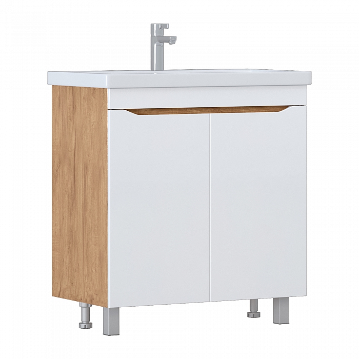 Тумба под раковину Грани 800-2-0 (Como) дуб золотой