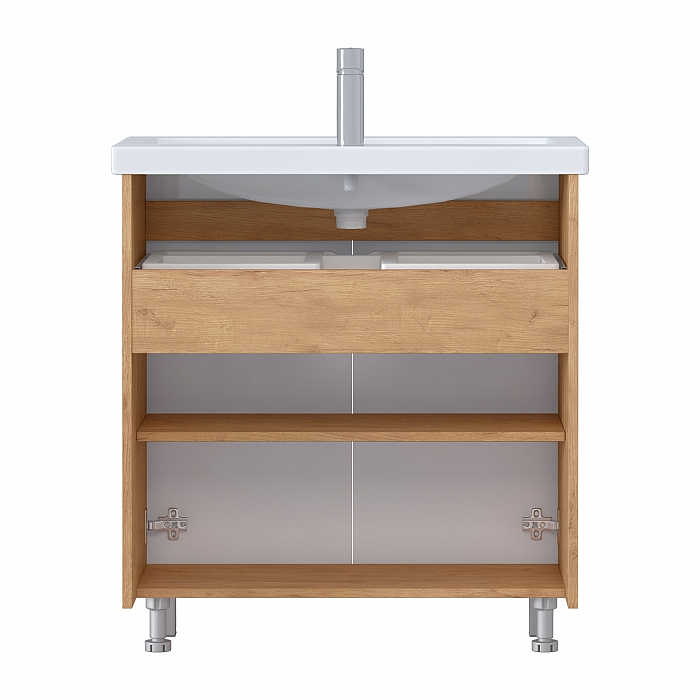 Тумба под раковину Грани 800-2-0 (Como) дуб золотой