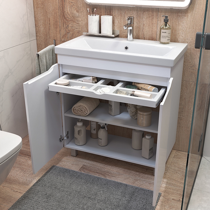 Тумба под раковину Грани 800-2-0 (Como)