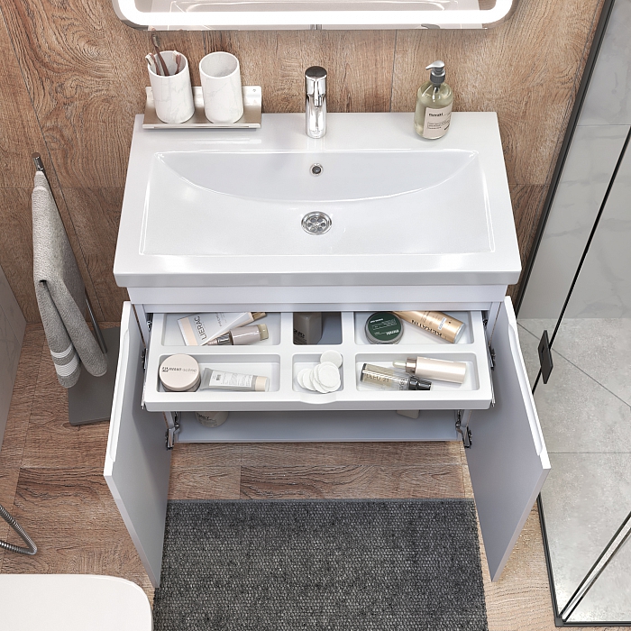 Тумба под раковину Грани 800-2-0 (Como)