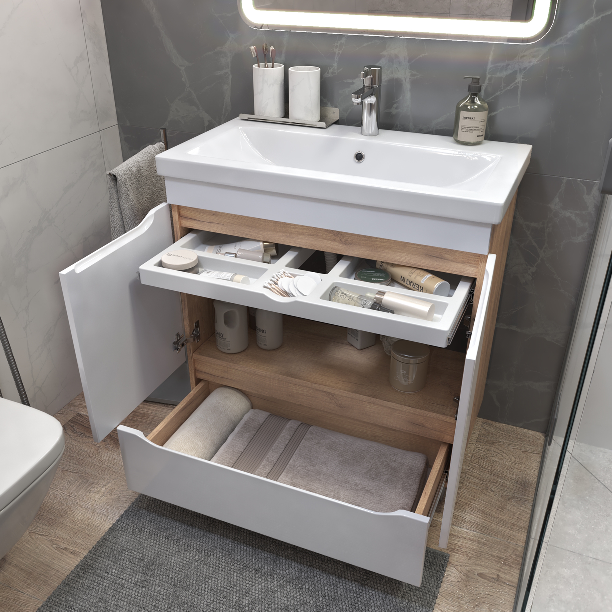 Grani 800-2-1 дуб золотой