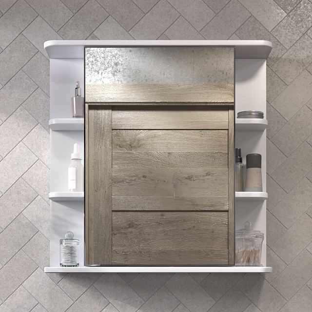 Шкаф навесной Nova 700 с зеркалом