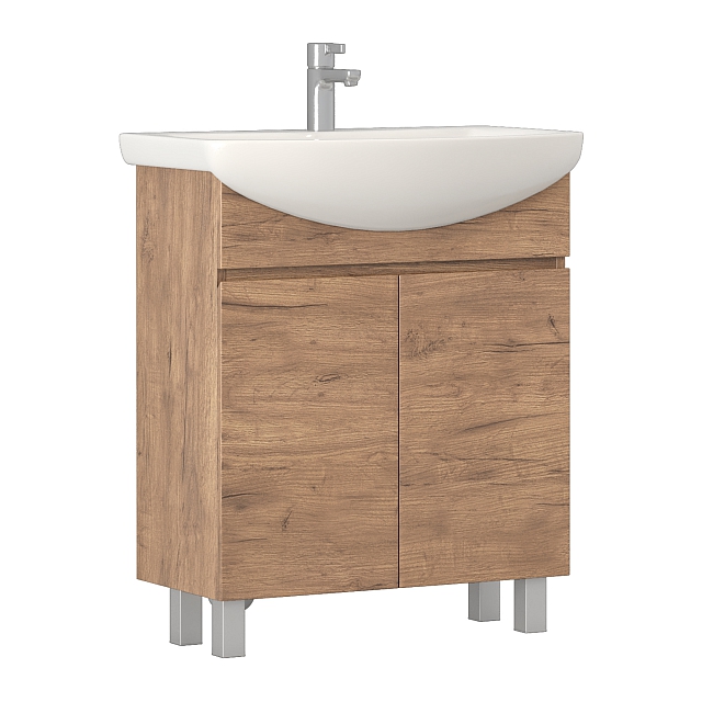 Тумба под раковину  Винг 700-2-0 (Балтика) дуб золотой