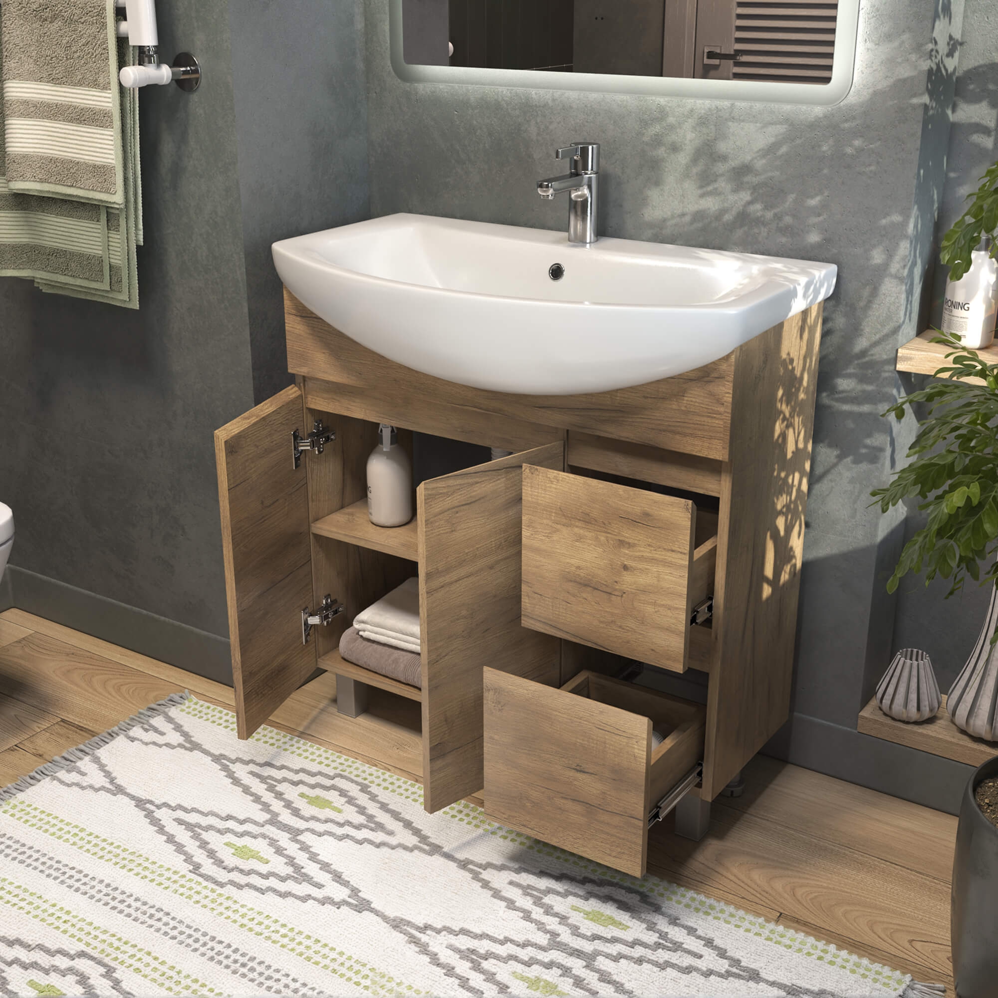 Винг 80-2-2 дуб золотой