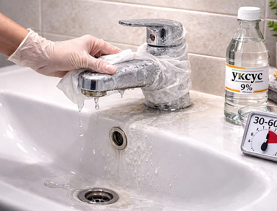 Как почистить смеситель и не совершить фатальных ошибок: подробные рекомендации и лучшие средства